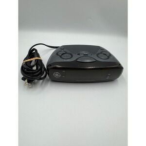 GE Alarm Clock 7-4837B Digital Clock & Wake Set Gray AM FM Radio Snooze Nap